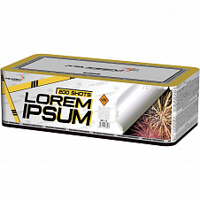Батарея салютов Lorem Ipsum